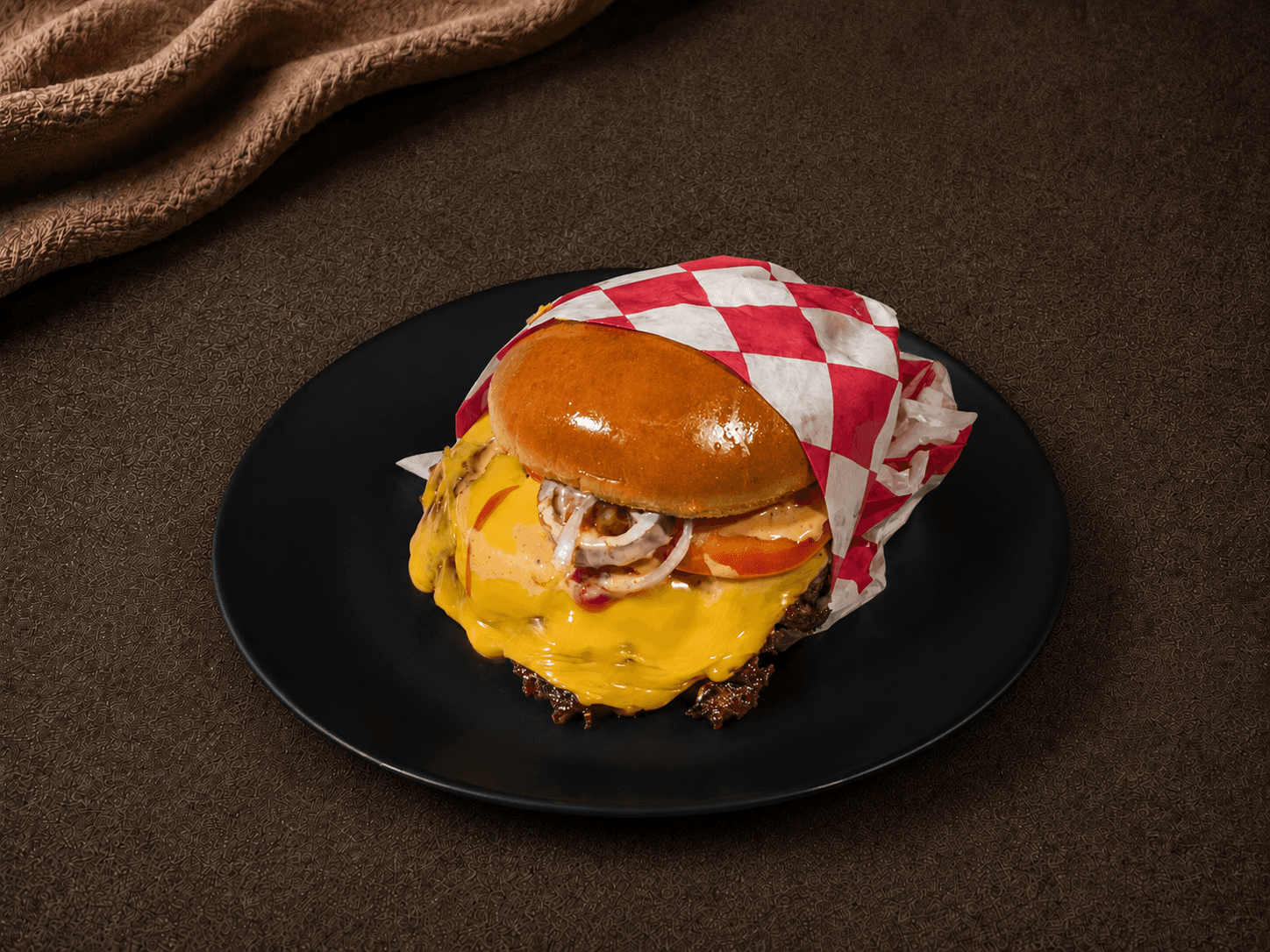 Single Smashed Burger