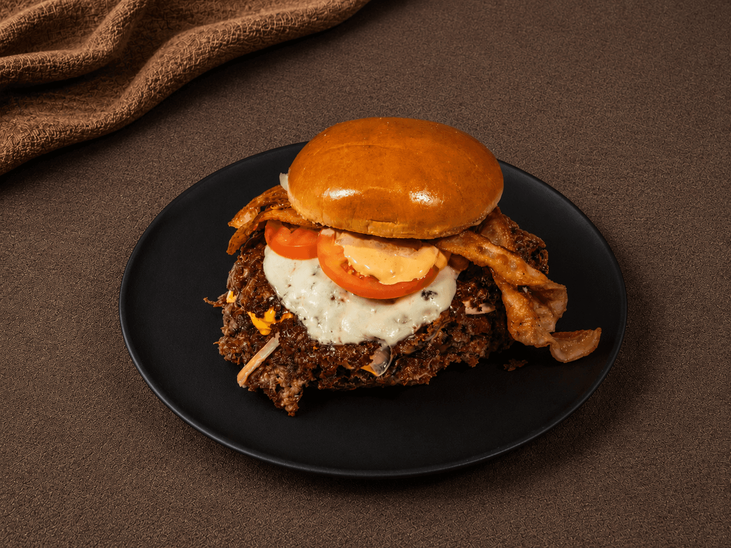 Triple Smashed Burger
